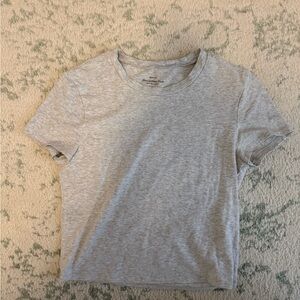 Abercrombie & Fitch Heather Gray Tee